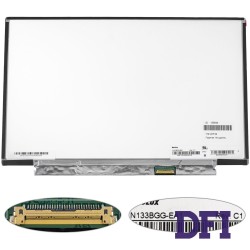 Матрица 13.3 N133BGG-EA1 (1366*768, 30pin(eDP), LED, SLIM(без планок и ушек), матовая, разъем справа внизу) для ноутбука