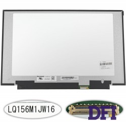 Матрица 15.6 LQ156M1JW16 (1920*1080, 40pin(eDP, IPS, 240HZ), LED, SLIM(без планок и ушек), матовая, разъем справа внизу)  ноутбука