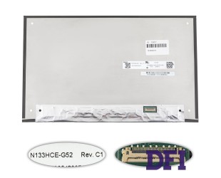 Матриця 13.3 N133HCE-G52 Rev C1 (1920*1080, 30pin(eDP), LED, SLIM(без дод. панелі), матова, роз'єм праворуч знизу) для ноутбука