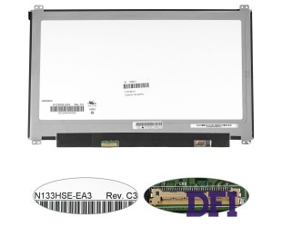Матрица 13.3 N133HSE-EA3 Rev. С3 (1920*1080, 30pin (eDP, IPS), LED, SLIM (вертикальные ушки), глянец, разъем слева внизу) для ноутбука
