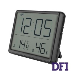 Цифровой термометр-гигрометр Yida Time 8218, с часами