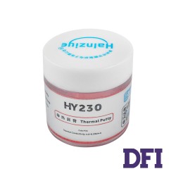 Теплопроводная паста (термопаста) Halnziye HY236, банка-10 грамм, теплопроводность - 6.00 Вт/(м*К)
