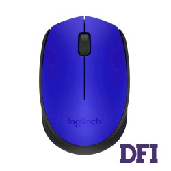 Мышь Logitech Wireless Mouse M171 Blue-Black, USB (910-004640)