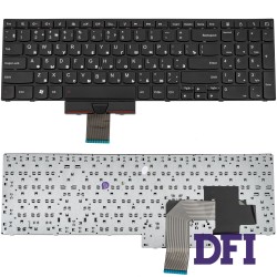 Клавіатура для ноутбука LENOVO (Edge: E520, E525) rus, black (OEM)