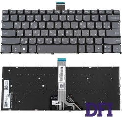 Клавиатура для ноутбука LENOVO (IdeaPad Pro: 5-14 series), rus, onyx black, без фрейма, подсветка клавиш