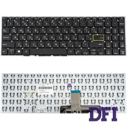 Клавіатура для ноутбука ASUS (X521 series) rus, black, без фрейма
