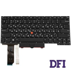 Клавіатура для ноутбука Lenovo (ThinkPad: E14 Gen 3) rus, black, без фрейму