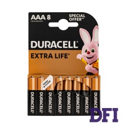 Батарейка Duracell AAA LR03 MN2400 уп. 1x8 шт.