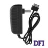 Блок питания для планшета ASUS Transformer 15V, 1.2A, 18W, 40pin, + переходник 220V, black (Eee Pad TF101, TF102, TF201, TF300, TF300T, TF300TG, TF600, TF700, SL101)(с DC кабелем под планшет)(нужен переходник ID 83425)