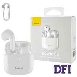 Безпровідні навушники Baseus True Wireless Earphones Bowie E3 White (NGTW080002)