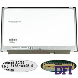Матрица 15.6 B156HAK02.0 H/W: 2A touch (1920*1080, 40pin(eDP, IPS), LED, SLIM(без планок и ушек), матовая, разъем справа внизу) для ноутбука