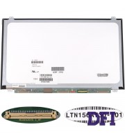 УЦЕНКАМатриця 15.6 LTN156AT30 (1366 * 768, 40pin, LED, SLIM (вертикальні вушка), глянсова, роз'єм справа внизу) для ноутбука (renew)