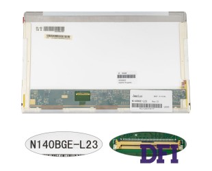 Матрица 14.0 N140BGE-L23  (1366*768, 40pin, LED, NORMAL, глянцевая, разъем слева внизу) для ноутбука (renew)