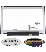Матрица 13.3 LM133LF5L01 (1920*1080, 30pin(eDP, IPS) LED, SLIM(вертикальные ушки), матовая, разъем справа внизу) для ноутбука