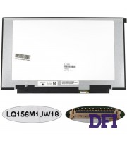 Матрица 15.6 LQ156M1JW18 (1920*1080, 40pin(eDP, IPS, 300HZ), LED, SLIM(без планок и ушек), матовая, разъем справа внизу) для ноутбука