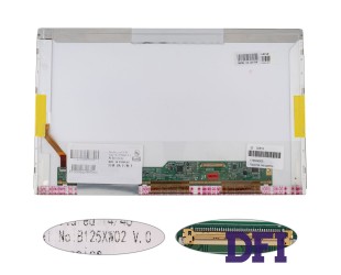 Матрица 12.5 B125XW02 V.0 (1366*768, 40pin, LED, NORMAL, матовая, разъем справа внизу) для ноутбука