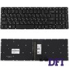 УЦЕНКА !  Клавіатура для ноутбука ACER (AS: A315-53) rus, black, без фрейма, підсвітка клавіш (ОРИГИНАЛ)
