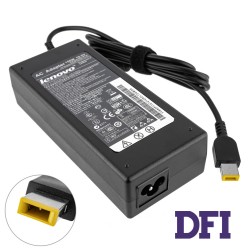 Блок питания для ноутбука LENOVO 19.5V, 7.7A, 150W, USB+pin (Square 5 Pin DC Plug), black (без кабеля!)