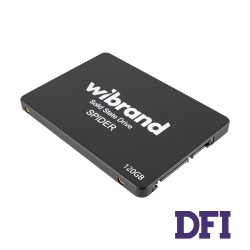 Жесткий диск 2.5 SSD  120Gb Wibrand Spider, WI2.5SSD/SP120GB, 3D TLC NAND, SATA-III 6Gb/s, зап/чт. - 460/550мб/с, BULK
