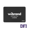Жесткий диск 2.5 SSD 256Gb Wibrand Caiman, WI2.5SSD/CA256GB, 3D TLC NAND, SATA-III 6Gb/s, зап/чт. - 470/560мб/с, BULK