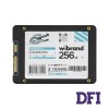 Жесткий диск 2.5 SSD 256Gb Wibrand Caiman, WI2.5SSD/CA256GB, 3D TLC NAND, SATA-III 6Gb/s, зап/чт. - 470/560мб/с, BULK