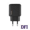 Мережевий зарядний пристрій HOCO CS23A Sunligh, (1U+1C) PD30W+QC3.0, Black, (6942007609944)