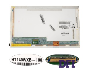 Матрица 14.0 HT140WXB  (1366*768, 40pin, LED, NORMAL, глянцевая, разъем слева внизу) для ноутбука (renew)