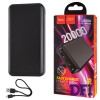 Универсальная мобильная батарея HOCO J100A High-ranking power bank, 20000mAh, Black