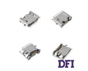 Разъем microUSB MUJ015 для планшета, телефона