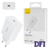 Зарядное устройство Baseus Speed Mini Quick Charger 1C 20W EU White (CCFS-SN02)