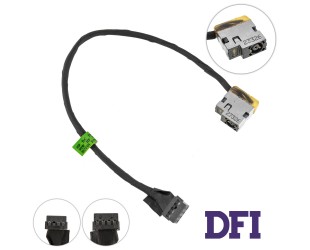 Разъем питания PJ576 (HP 17-Z small) с кабелем