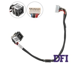Разъем питания PJ547 (DELL E6520 ) с кабелем