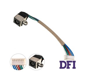 роз'єм живлення PJ600 (Dell: L701x, L702x), з кабелем