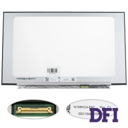 Матрица 15.6 N156HCA-EAC (1920*1080, 30pin(eDP, 300cd/m2 (!!!), IPS, цветопередача: 16.7M, 45% NTSC), LED, SLIM(без планок и ушек), матовая, разъем справа внизу, ширина 350мм (narrow border)) для ноутбука