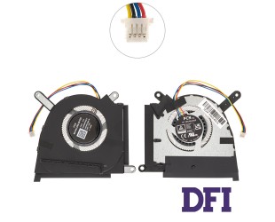 Оригинальный вентилятор для ноутбука ASUS TUF Dash F15 FX517ZC, FX517ZE (GPU FAN) (13NR0950P02011) (Кулер)