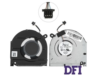 Оригинальный вентилятор для ноутбука DELL INSPIRON 15 Plus 7510, 4pin (левый+правый) (0GJN2R+0CNNWF)