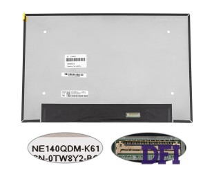 Матрица 14.0 NE140QDM-K61 touch (2560*1600, 40pin(eDP, IPS), LED, SLIM (без доп панели), матовая, разъем справа внизу) для ноутбука