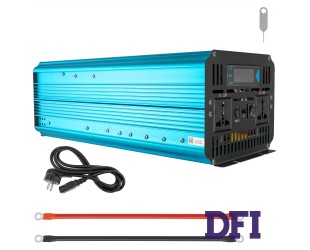 Инвертор Belttt BAT3000, 12V, 15A (пиковая мощность 6000W) чистая синусоида, c функцией зарядки