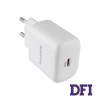 Зарядное устройство BOROFONE BN3 Premium, Type-C to Lightning, PD 20W QC3.0, White