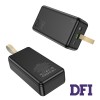 Універсальна мобільна батарея HOCO J87B Tacker, PD20W+QC3.0, 30000mAh, Black (6931474779151)