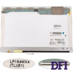 Матриця 15.4 LP154WX4-TLE1 (1280*800, 30pin, 1CCFL, NORMAL, глянець, роз'єм праворуч зверху) для ноутбука (renew)