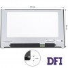 Матриця 14.0 N140HCE-G52 (1920*1080, 30pin(eDP, IPS), LED, SLIM(без дод. панелі), матова, роз'єм праворуч знизу, th=5.2mm) для ноутбука