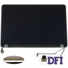 Крышка + матрица в сборе для ноутбука Apple A1502 2015 (12pin) Space Gray, 100% ОРИГИНАЛ (AASP)