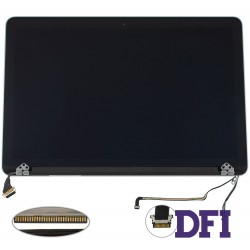 Кришка + Матриця в зборі для ноутбука Apple A1502 2015 (12pin) Space Gray, 100% оригінал (AASP)