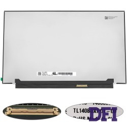 Матрица 14.0 TL140BDXP01 (2560*1440, 40pin(eDP, 120Hz, IPS), LED, SLIM (без планок и ушек), матовые, разъем справа внизу) для ноутбука