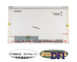 Матриця 15.6 N156BGE-E21 (1366*768, 30pin(eDP) LED, NORMAL, глянцева, роз'єм ліворуч знизу) для ноутбука