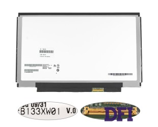 Матриця 13.3 B133XW01 V.0 (1366*768, 40pin, LED, SLIM (горизонтальні планки), глянцева, роз'єм праворуч знизу) для ноутбука (renew)