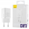 Зарядное устройство Baseus Super Si quick charger 1C 20W EU White (CCSUP-B02)
