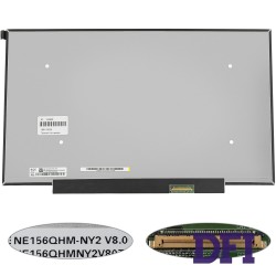 Матрица 15.6 NE156QHM-NY2 (2560*1440, 40pin(eDP, IPS, 165Hz, 300cd/m2, 16.7M, 100%), LED, SLIM(без планок и ушек), матовая, разъем справа внизу) для ноутбука