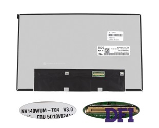 Матриця 14.0 NV140WUM-T04 touch (1920*1200, 40pin(eDP, IPS), LED, SLIM (без додаткової панелі), матові, роз'єм праворуч внизу) для ноутбука